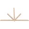 Ekena Millwork Kennewick Smooth Timber Gable Bracket, Douglas Fir, 96"W x 64"H x 1 1/2"D x 3 1/2"F, 16/12 Pitch GBW096X64X0204KEN00SDF - alternate 2
